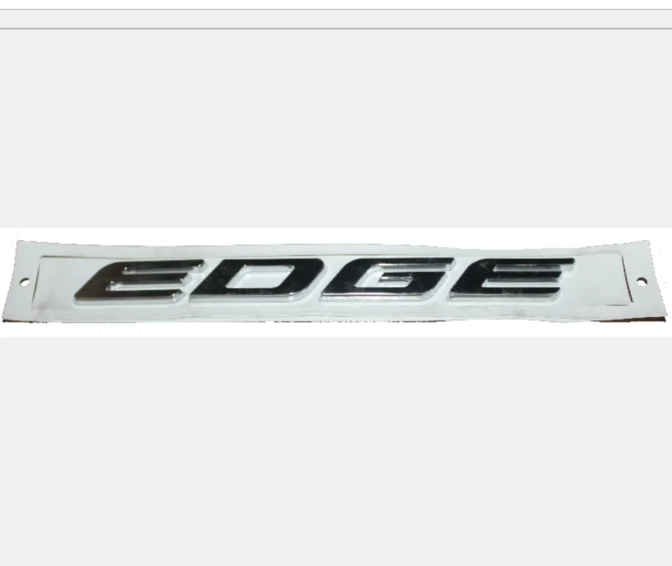 10 pcs/lot emblem car sticker for ford edge 2015-2018 FK7BR42528AA edge logo wholesale