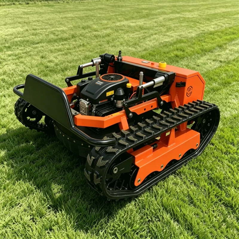 

Customized Remote-controlled Robot Lawn Mower 800-1200MM Industrial Rotating Blade, Adjustable Mowing Height, Garden Farm Mower