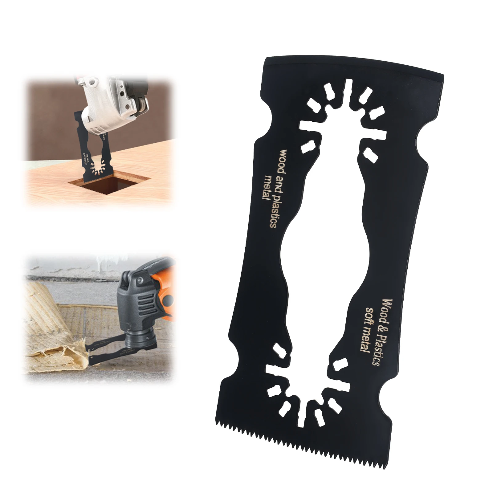 2 في 1 تتأرجح أداة متعددة شفرة الخشب مسمار المعادن القاطع الطلاء الاسمنت مكشطة الوضع المزدوج العالمي صالح