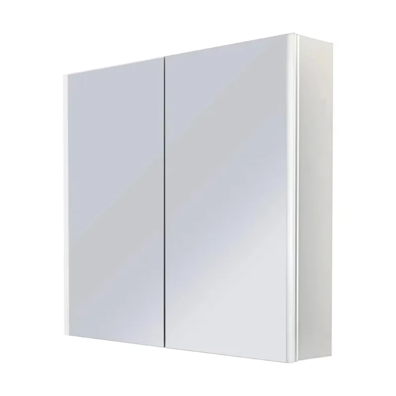 [핫 세일] 직사각형 조명이 있는 이중문 약장 벽걸이형 거울 포함
