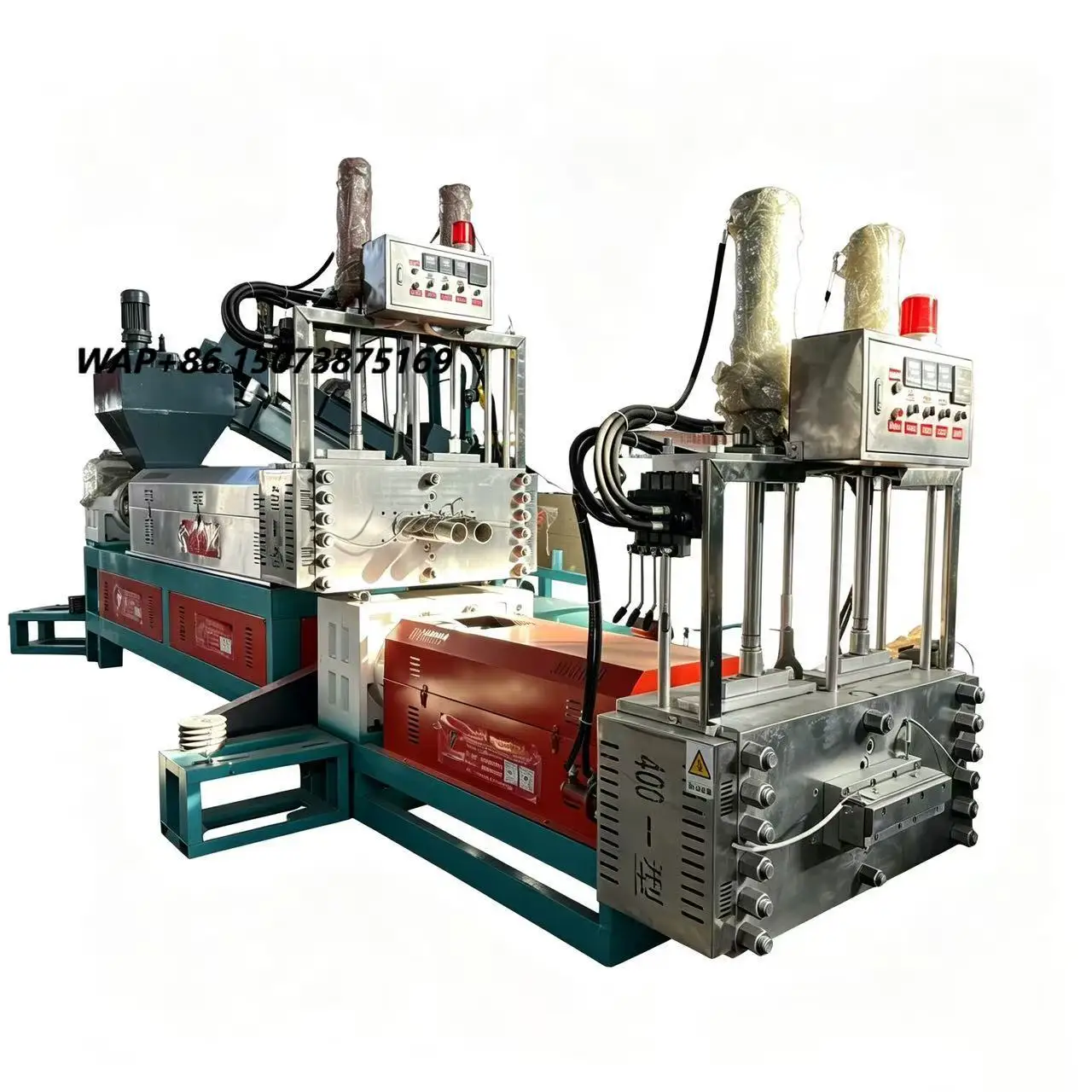Pe pp Abs Pvc Pet Scrap Plastic Recycling Pelletizing Machine