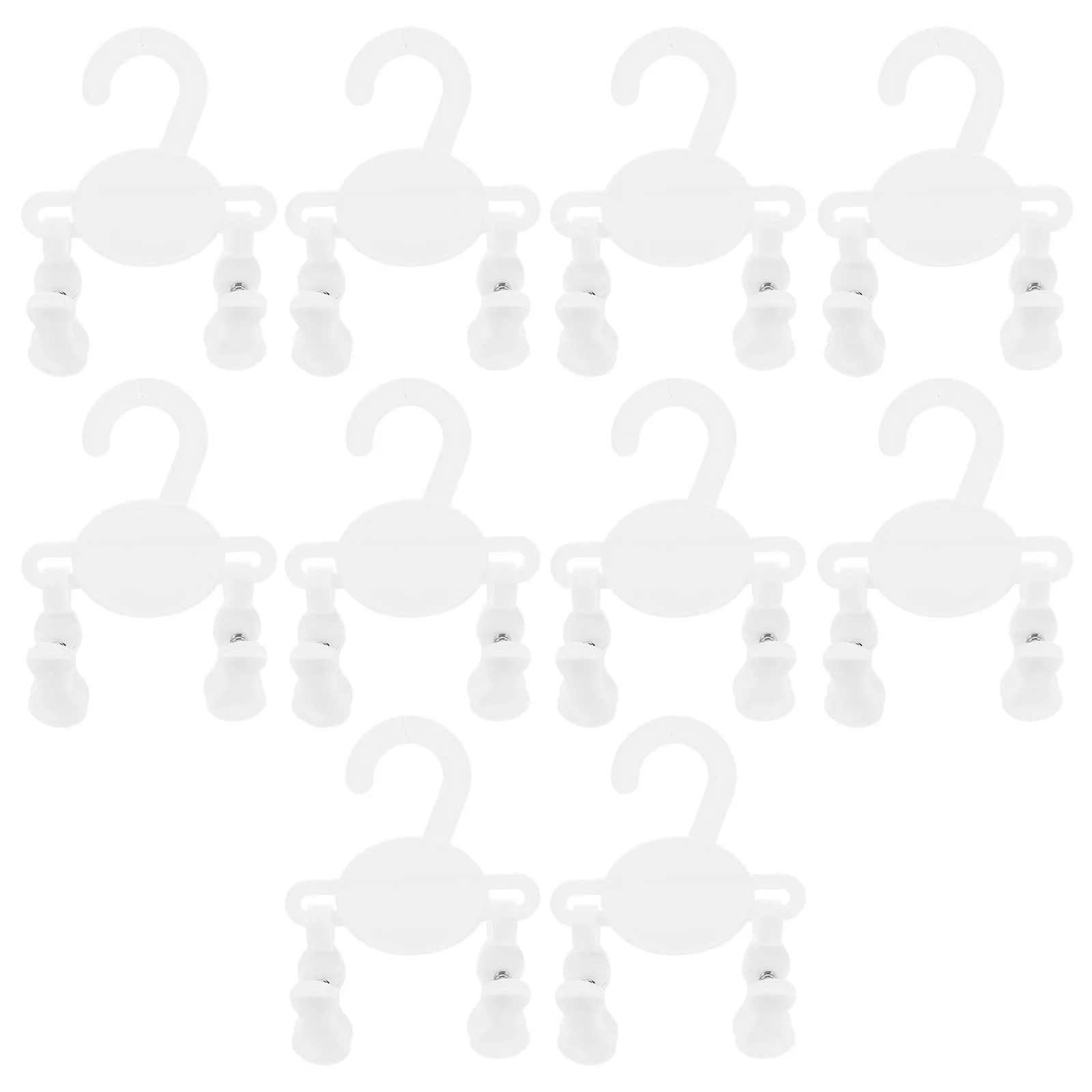 

10 pcs Children Shoe Hooks Kids Clothing Rack Baby Hangers Bras Drying Rack Toddler Sock Organizer Laundry Home Nursery Use