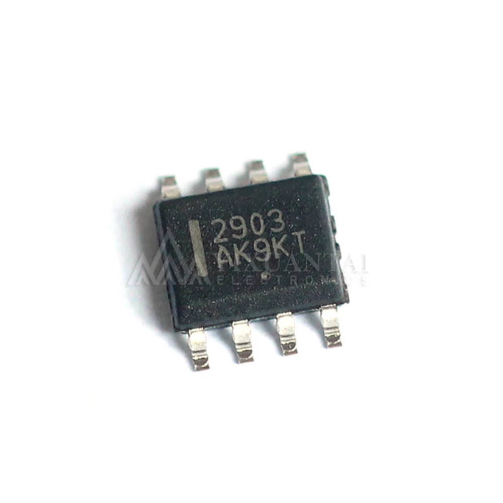 100pcs/lot   LM2903DR  IC COMPARATOR 2 GEN PUR 8SOP  Dual Differential Voltage Comparator IC SOIC-8 2V-36V Low Power