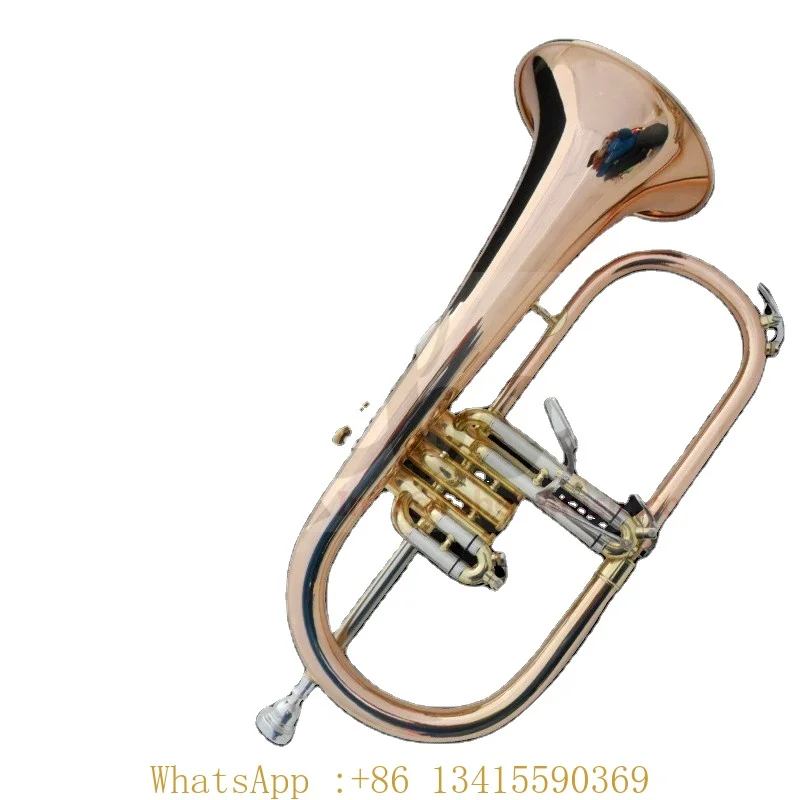 

Bb Key Phosphor Copper Mini Trumpet