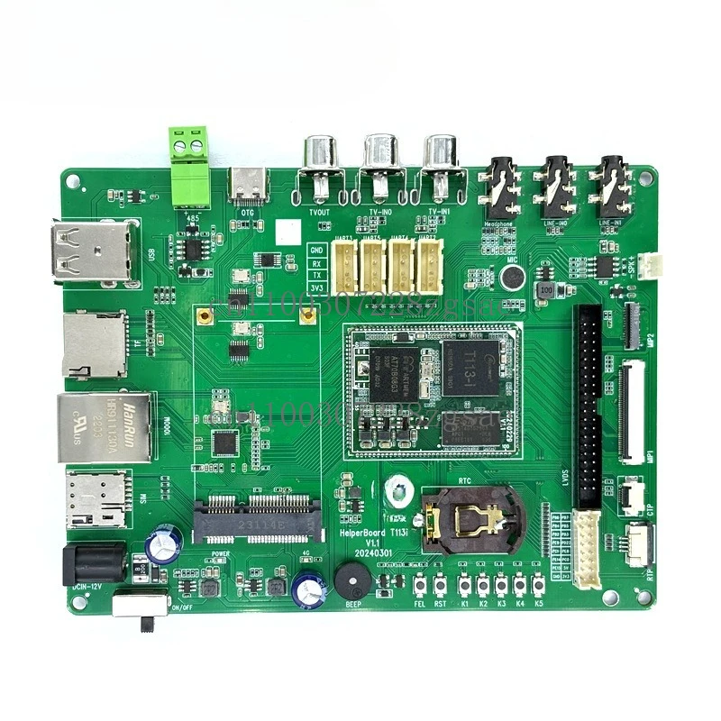 Carte de développement T113-i Linux basse consommation pour IA, apprentissage interactif vocal de grands modèles, carte d'extension Linux/en stock