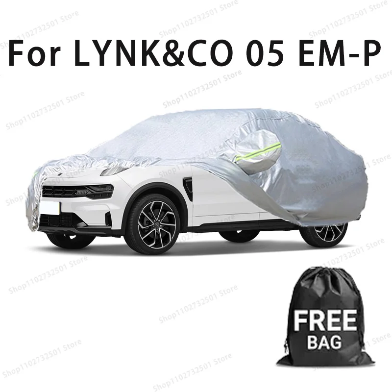 

Car cover For LYNK&CO 05 EM-P Full cover Waterproof sun protection cover Scratch resistant cars accessories