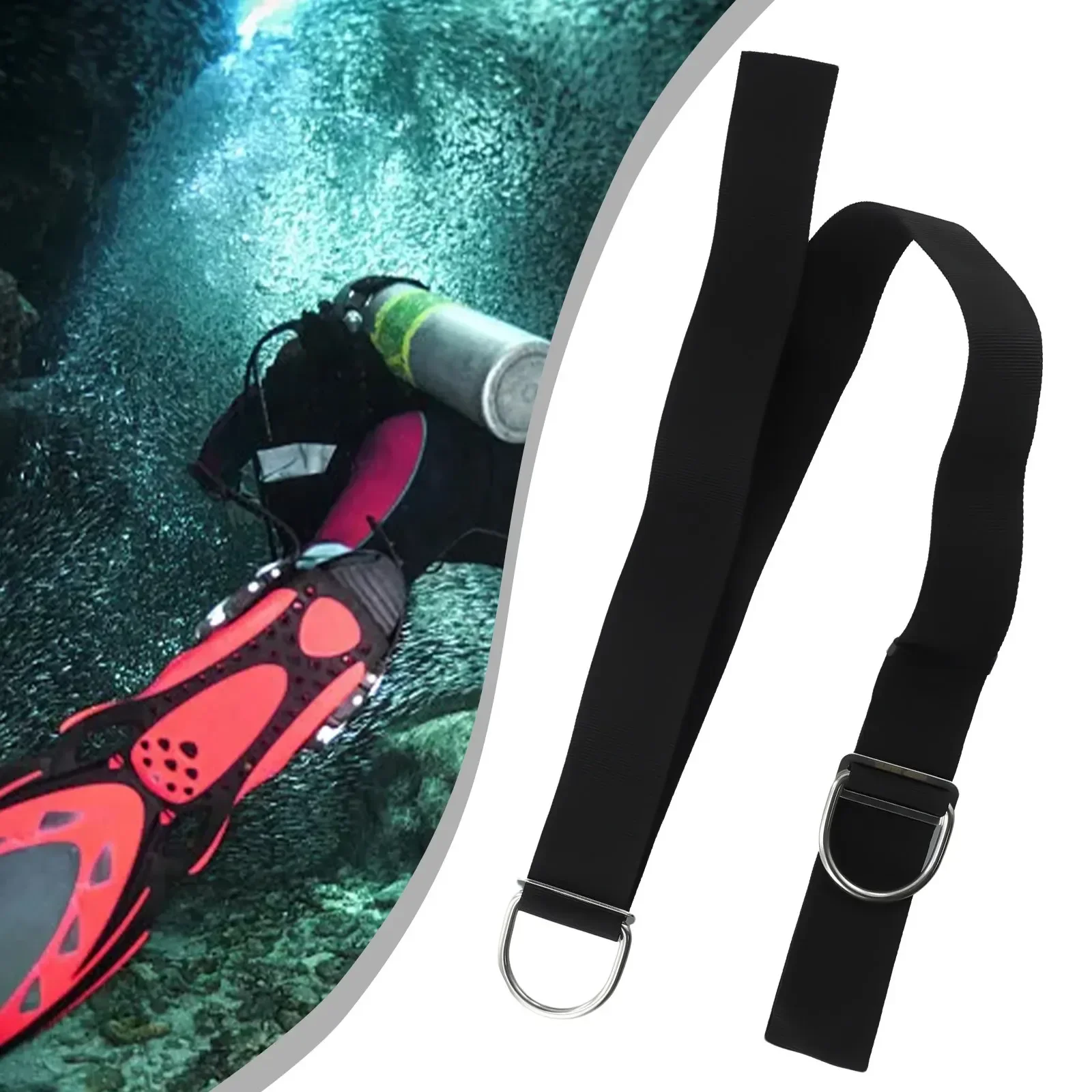 

Soft And Comfortable Nylon Crotch Strap For Scuba Diving, Suitable For BCD Belt Side Mount, Suitable For All Divers