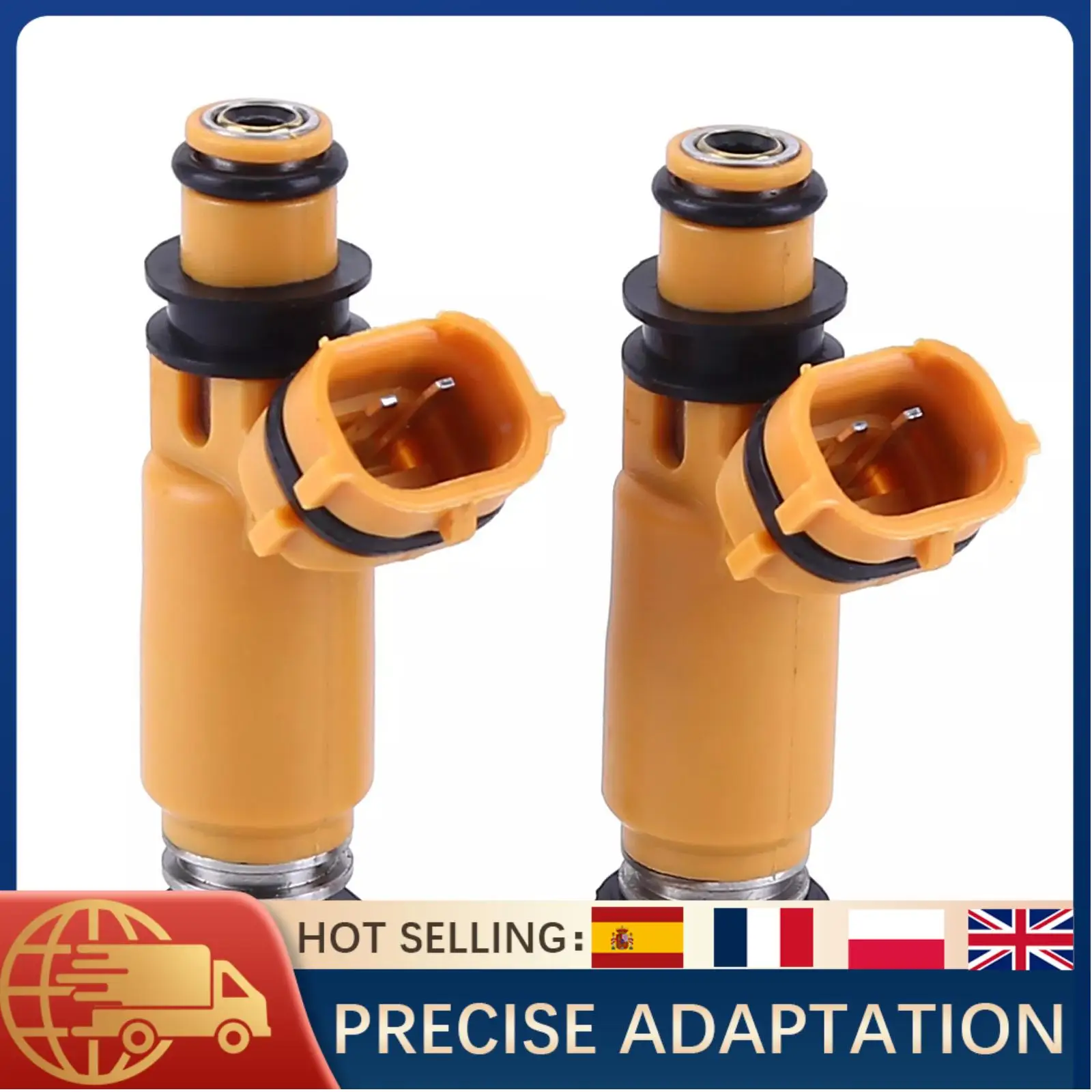 

2 топливных форсунки для Kawasaki FD711D FD750D John Deere X485 X720, прямая замена, аналог OE 49033-2059 49056-2060, запчасти для двигателя