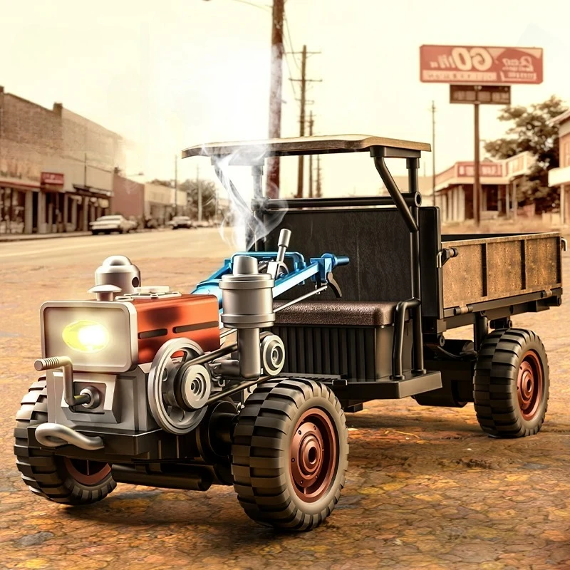 JJRC C8836 4WD RC Tractor - Full Scale Simulation Hand-Held Tractor Model - Electric Toy Car Collectible And Gift Option