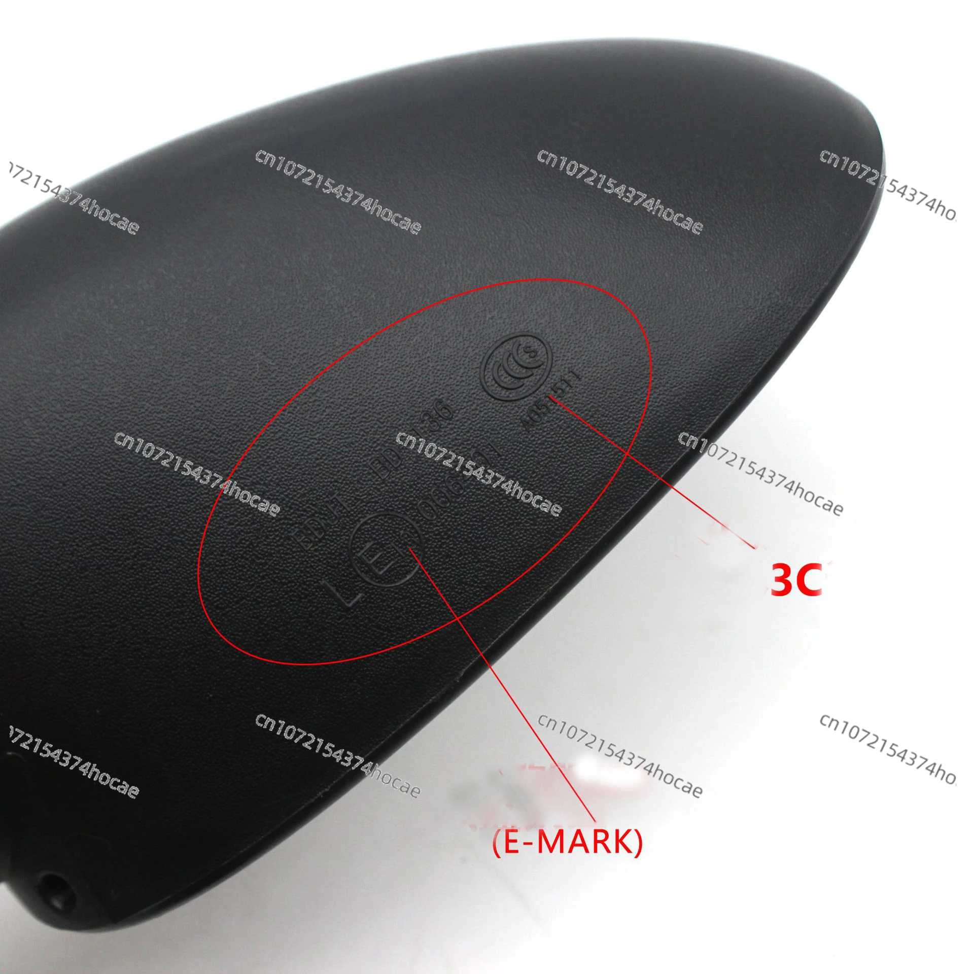 Universal motorcycle, electric scooter color rearview mirror