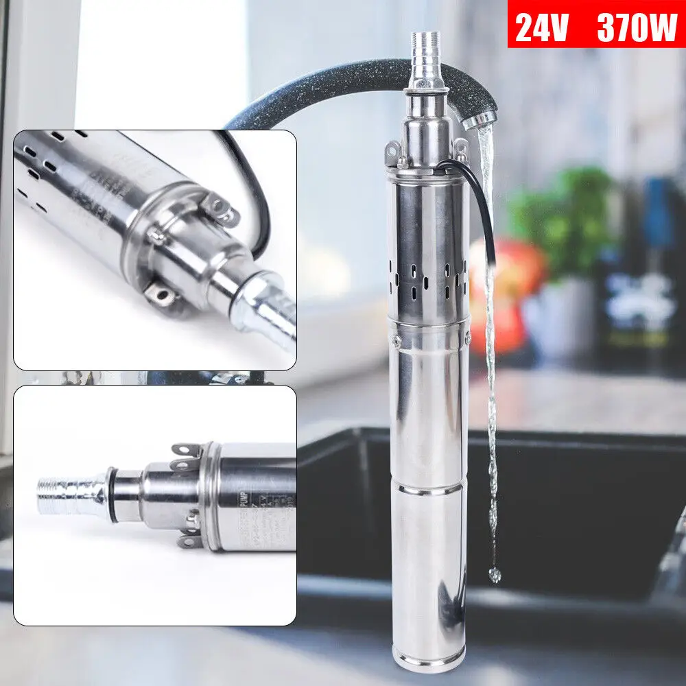 Bomba De água Solar Submersível Do Poço Profundo, irrigação Do Furo