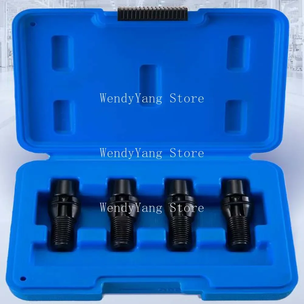 4-Piece Volkswagen For Audi Front I-Beam Positioning Screw Set, Subframe Adjustment Bolt , Repair