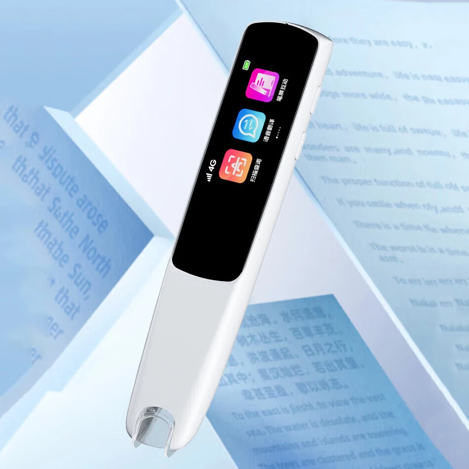 High Quality Student Foreign Language Learning Dictionary Pen With OLED Display Intelligent Recognition And Voice Translation