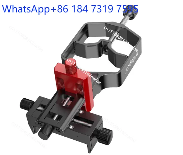 Astronomical Telescope Three-Axis Metal Mobile Phone Holder Adapter Photography Microscope Multi-Function Holder