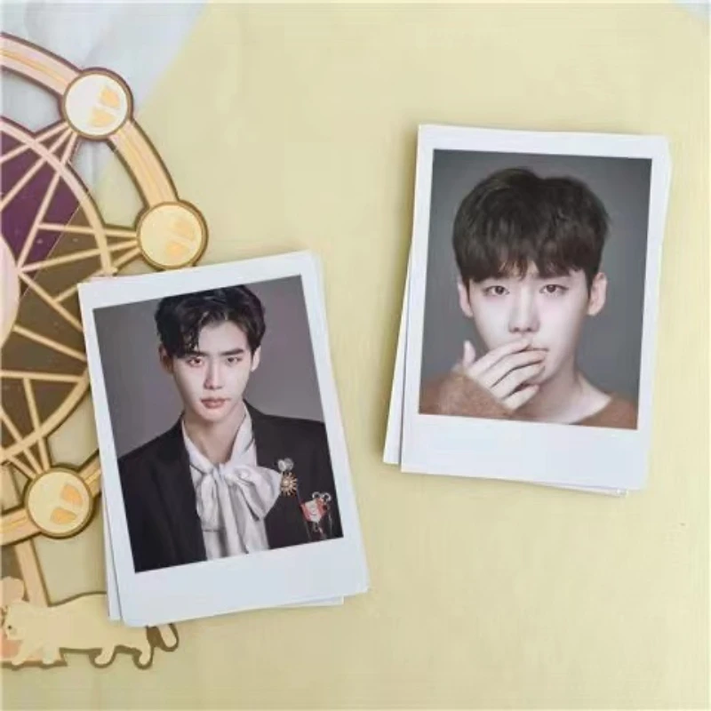 30/50PC No Repeat Lee Jong Suk Magazine Cover Poster Lomo Card Pai Li De Korean TV Big Mouth Drama Stills 3 Inch Small Cards