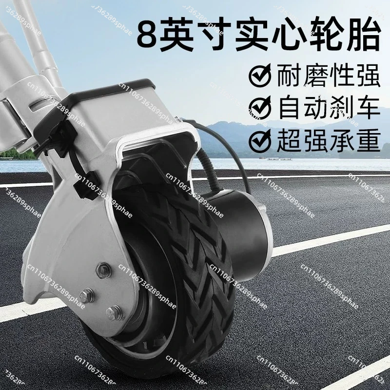 Electric car , vehicle trailer, universal wheel, support legs, trailer, guide wheel, trailer, automatic