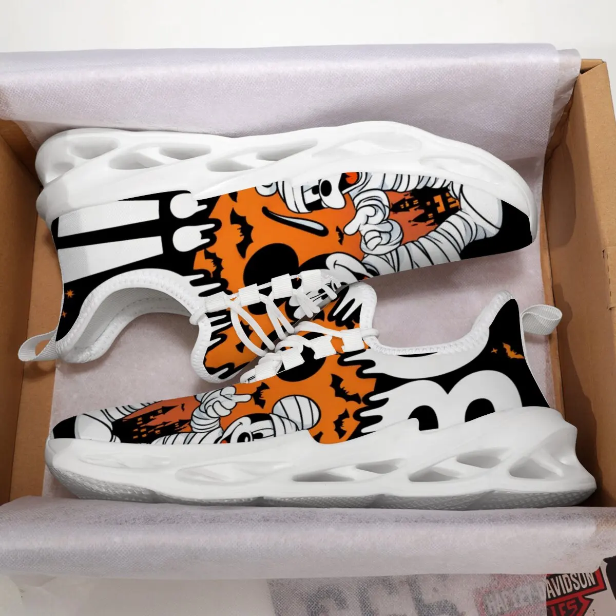 Zapatillas de deporte para hombre, zapatillas deportivas suaves para correr, nuevos zapatos informales para hombre, calzado para caminar en blanco y negro sólido, zapatos deportivos para correr para hombre