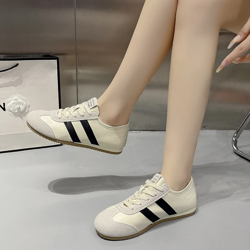 Women\'s Sneakers 2025 New Fashion Casual Running Shoes Woman Comfortable Breathable Lightweight Sports Flats Zapatos De Mujer