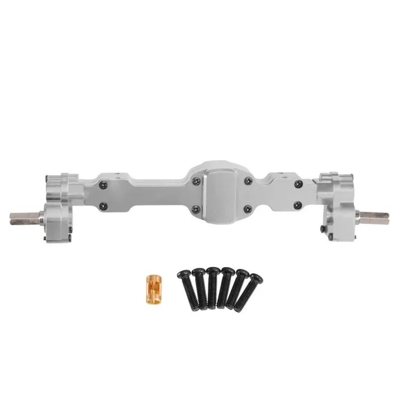 Aluminiowa Oś Portalowa CNC Anodowana, Całkowicie Metalowa, Przednia i Tylna, do Modeli 1/10 C8815 C8835 D888 H1, Akcesoria do Modernizacji w Stylu Retro