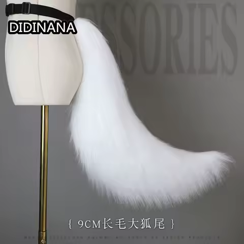 Masquade Party Halloween Plush Animal Ear Headwear Cosplay Japanese Cute Fox Wolf Tail Accessories Anime Sweet Lolita Headband