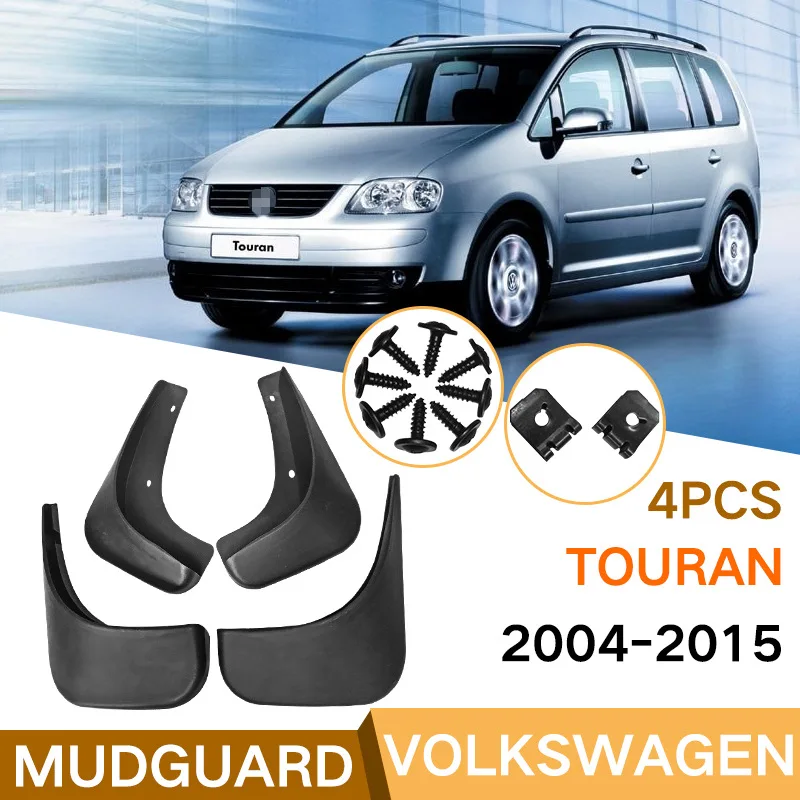 

Mud Flaps 2004-2015Volkswagen Touran Mud Flap Splash Guard Mudguards MudFlaps Front Rear Fender Car Accessories