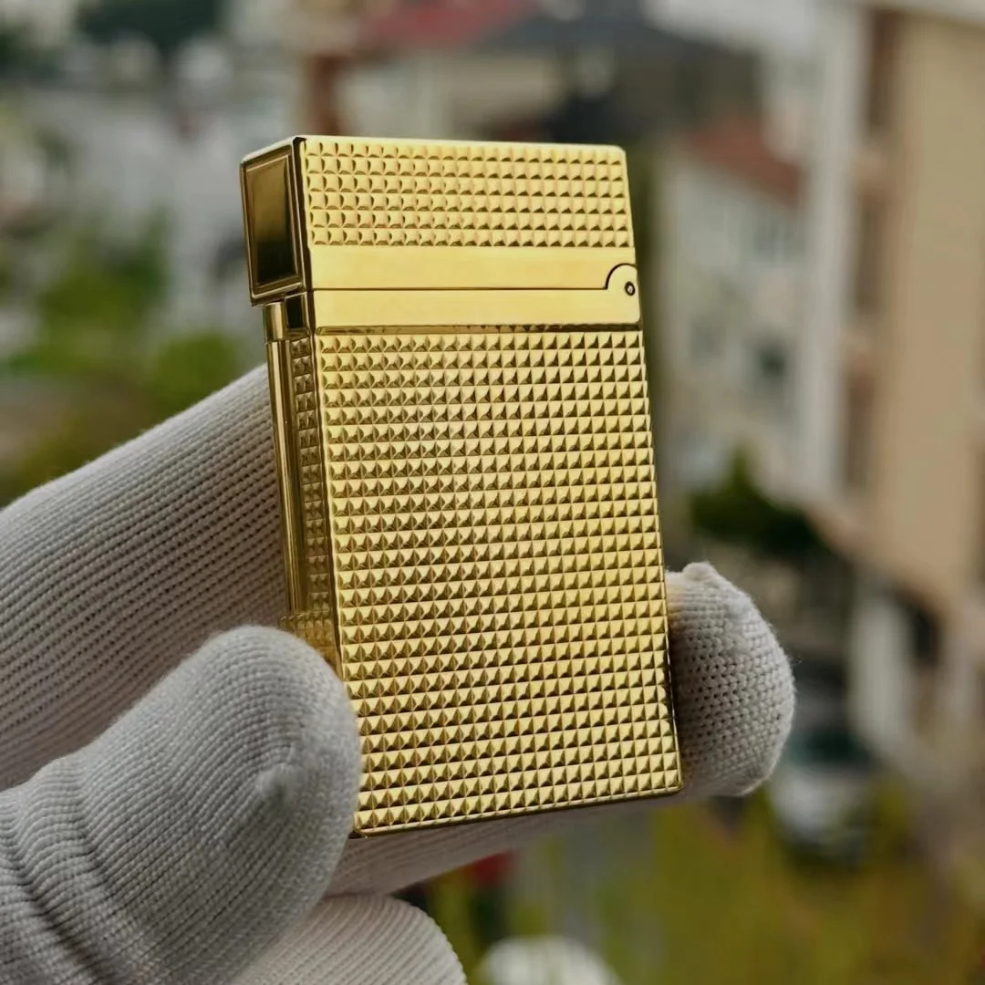 DP Ligne 2 Lighter Loudly Sound Lighter Cigar Cigarette Companion Butane Gas Refill Brass Shell Men's Gift - Image 6