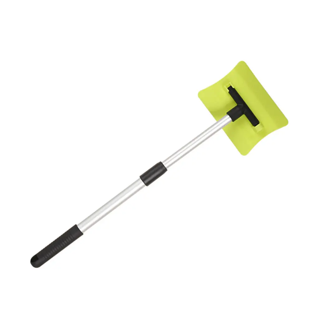 

1pc Ice Telescopic Frost Removal Shovel Widened Head Scratch-Free Car Snow Cleaning Tool Snow Removal Shovel Car Accessory