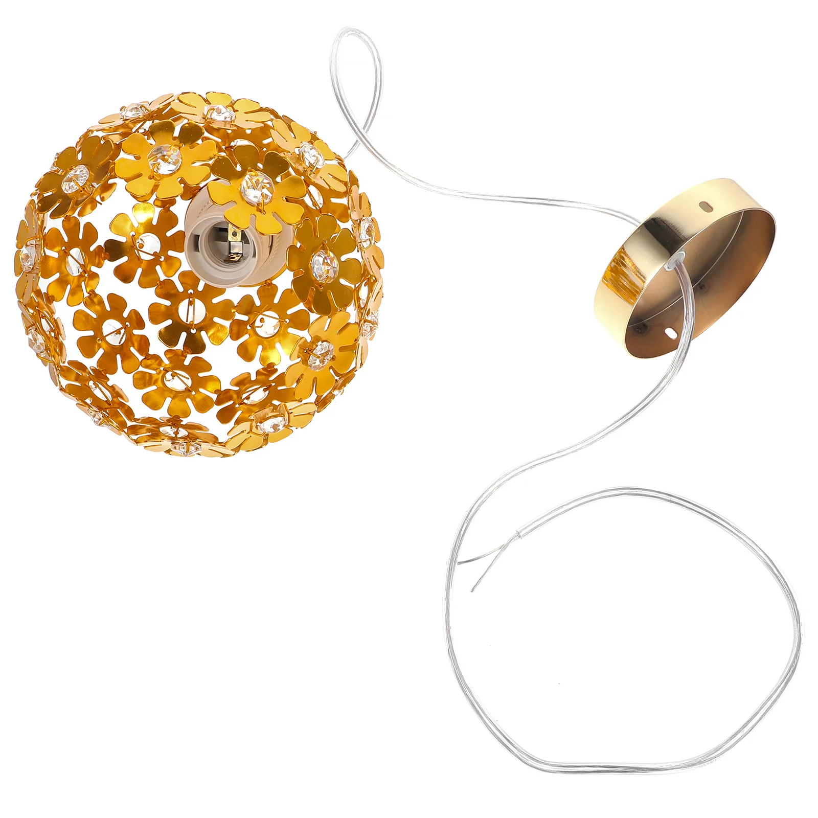 

Aluminum Ceiling Lights Chandelier Delicate Golden Indoor Pendant Lamp Simple Hanging Light Decorative Modern for Living