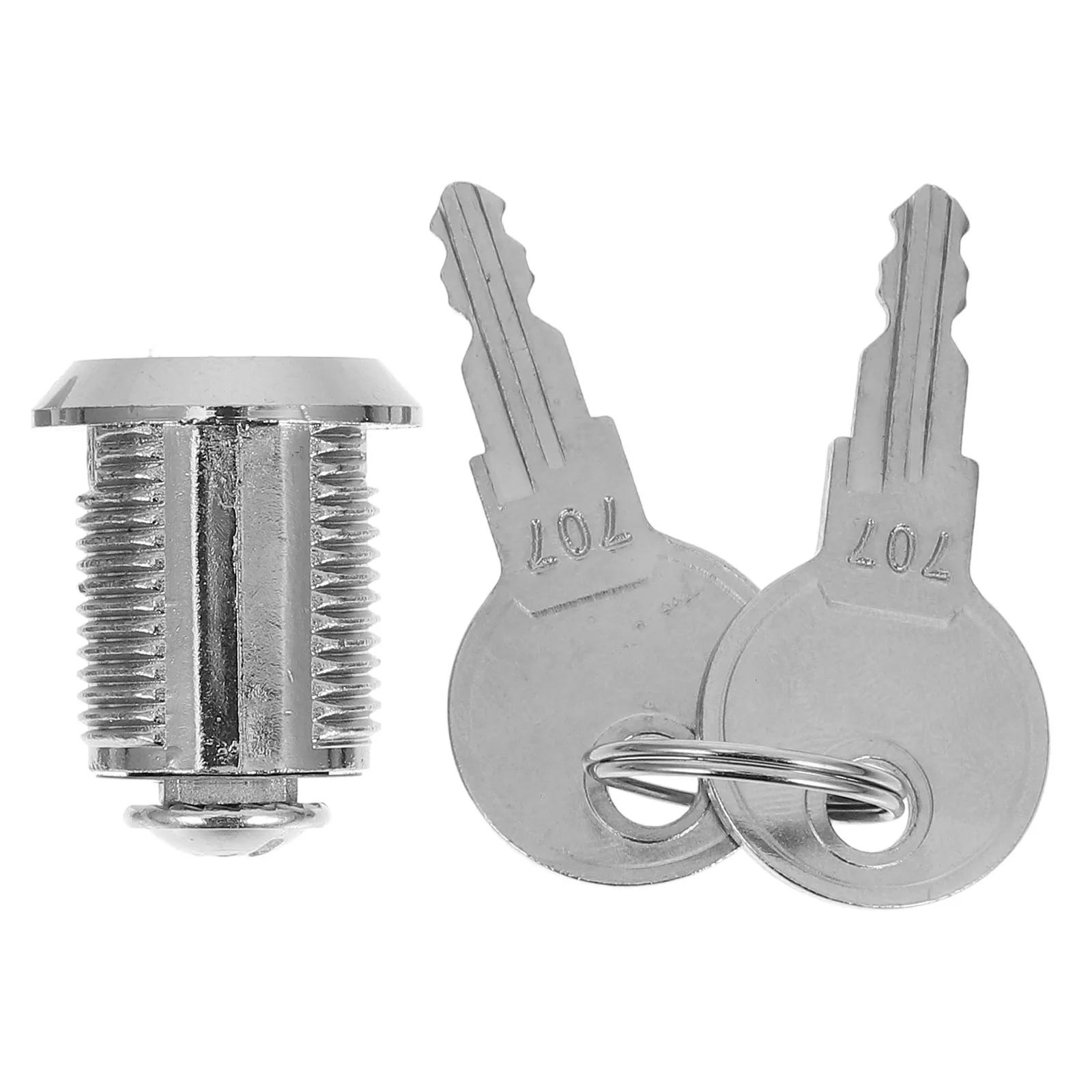 

1Set File Cabinet Lock Drawer Lock Head with Rotating Cam Core for Office Desk Storage Cabinets High Security Metal Latch