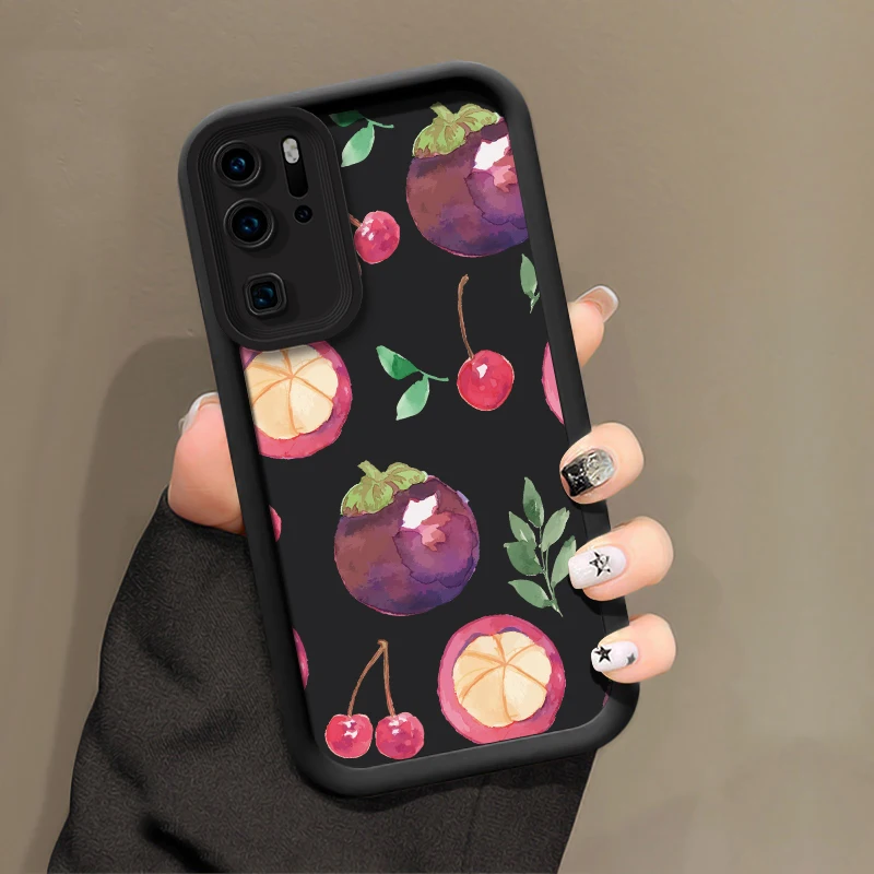 حافظة هاتف غير لامعة مضادة للصدمات لهاتف انفينيكس هوت 60 برو بلس 40i 30i GT 10 20 Play Note 50 40 Zero 30 VIP غطاء كرز برتقالي ليموني #4