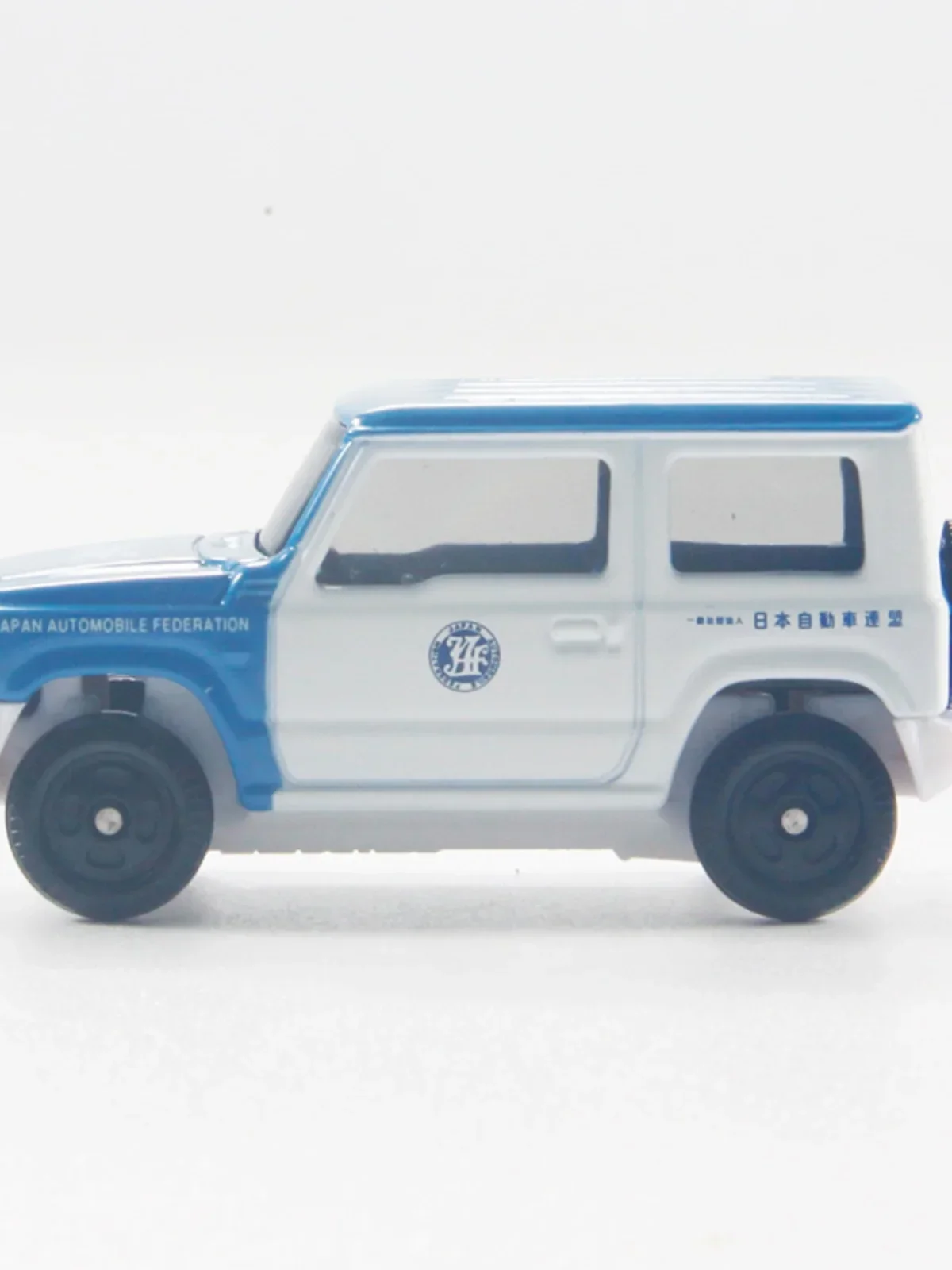 TAKARA TOMY Simulation Druckguss-Legierungsauto Nr. 100er Suzuki Jimni JAF Road Service Vehicle, Spielzeugauto für Jungen, Geburtstagsgeschenk für Jungen