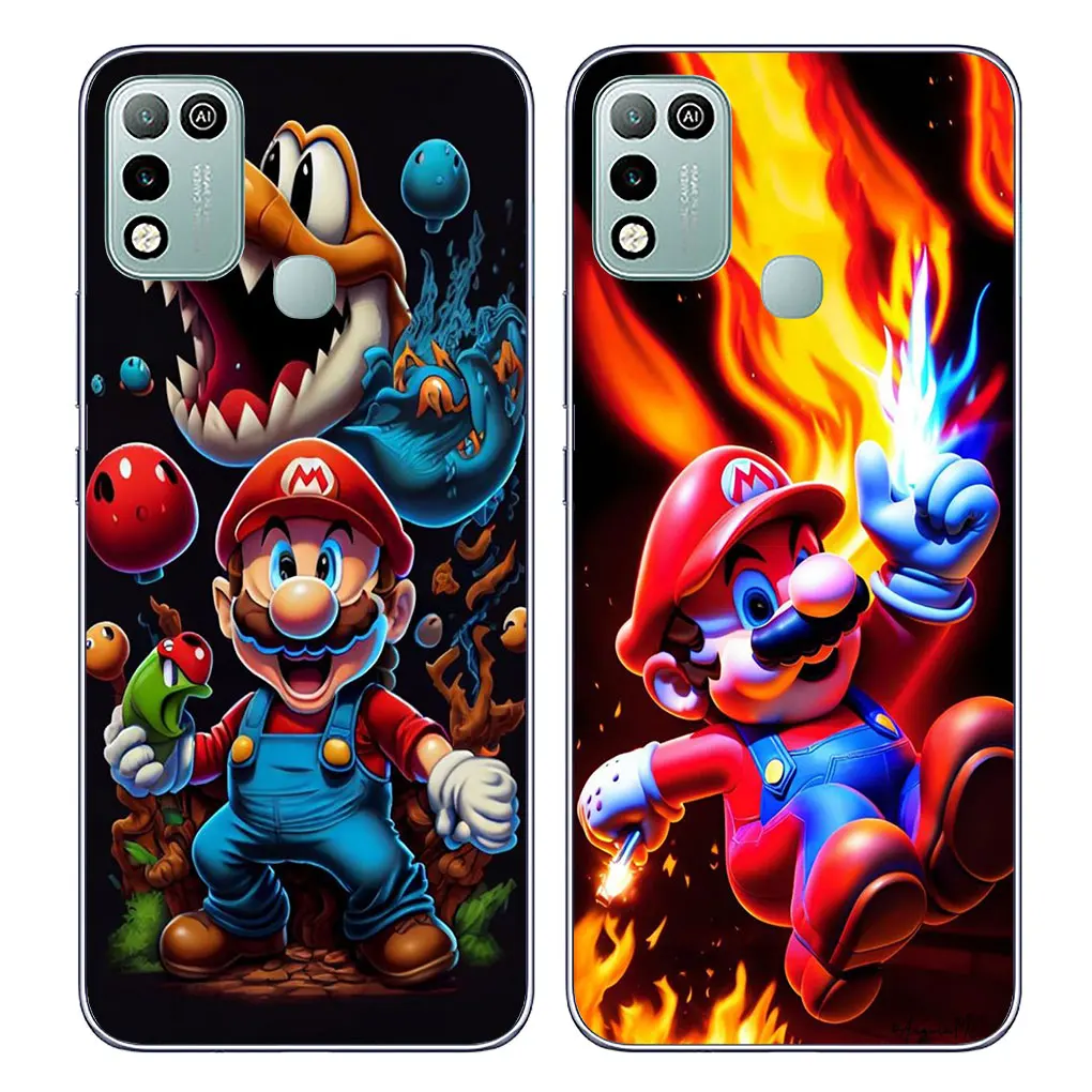 M-Marios-Comics Soft Casing for Motorola Moto Edge 40 50 Pro 30 Ultra neo 20 One Fusion G200 E22 E40 E30 E22I Phone Cover Case