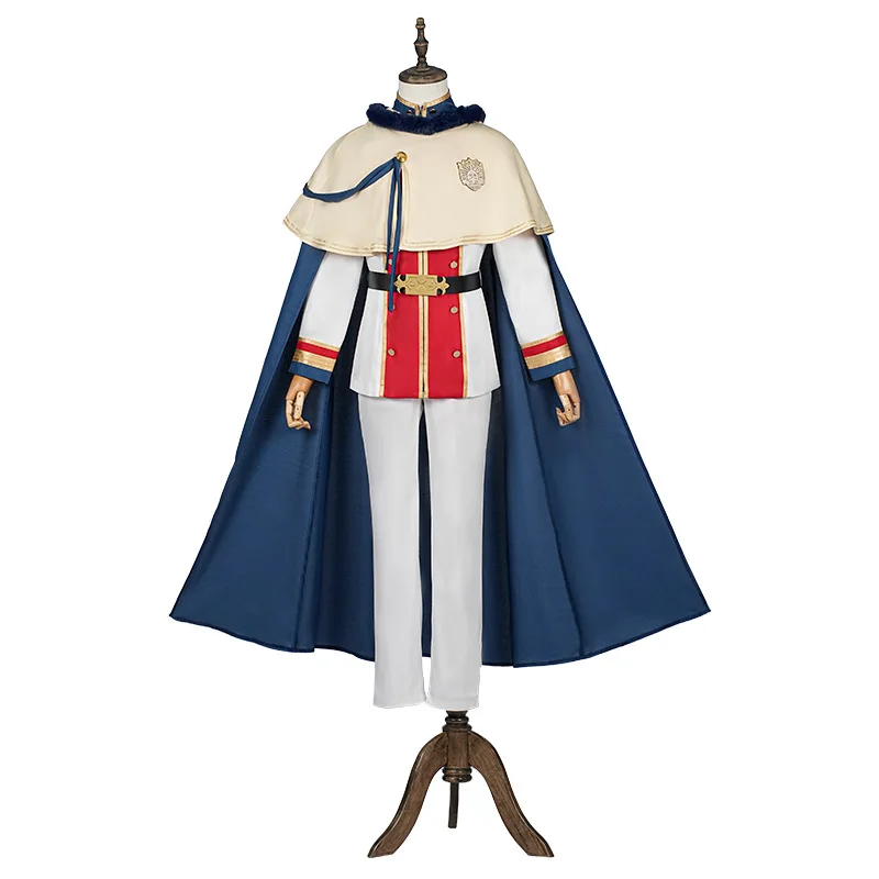 

Black Clover Yuno Grinbellor Cosplay Costume Anime Genius Sorcerer Cloak And Uniform Set Halloween Costumes Yuno's Role-playing