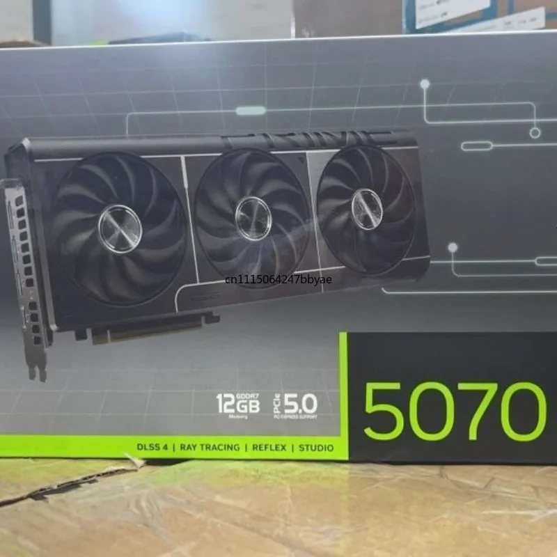 For TX-RTX5070 RTX 5070 O12G Gaming Graphics Card Desktop PC Video Card For Computer Gaming Workstation