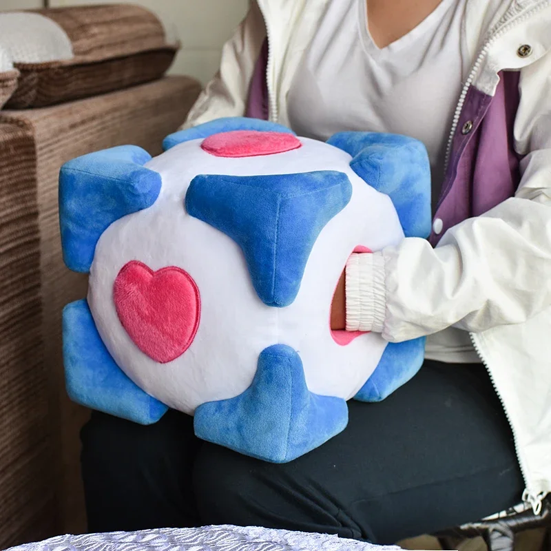 DOTA 2 IO ARCANA Benevolent Companion Portal 3 Cosplay Mascot Cube Toy 27CM Stuffed & Plush Doll Halloween Props Cosplay Toys