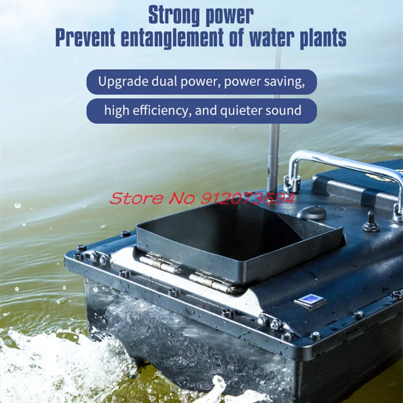 Professional 16 GPS Auto Return Positioning Remote Control Bait Boat 600M Waterproofing High Speed Smart RC Fishing Bait Boat