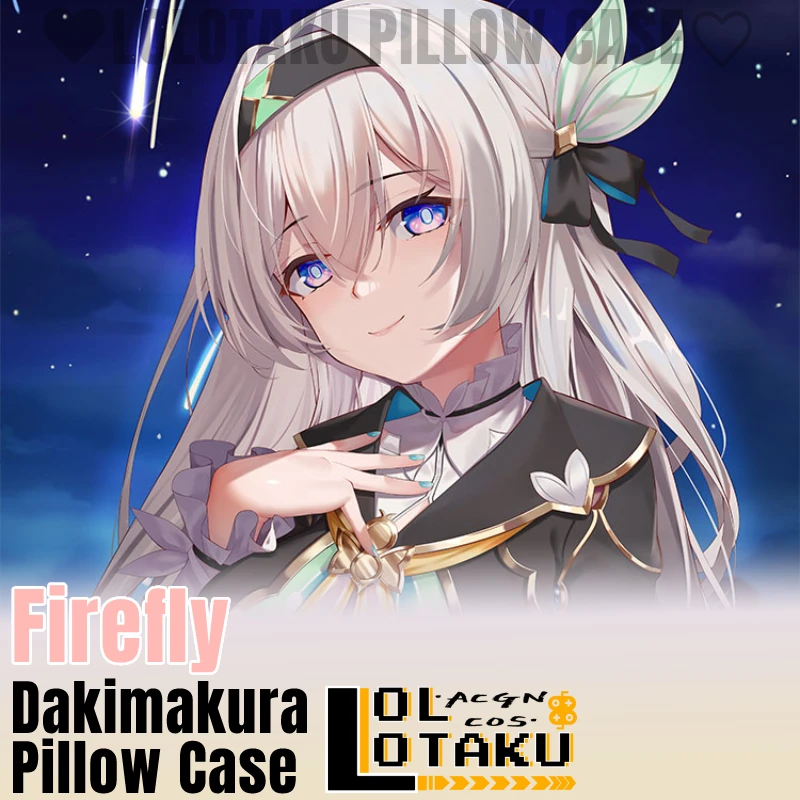 Firefly Dakimakura Honkai Star Rail Game Sexy Pillowcase Hugging Full Body Pillow Case Cushion Cover Home Bedding Decor Gift