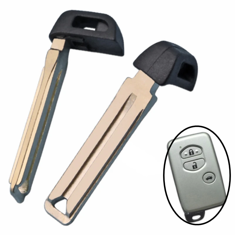 

OEM 10 шт. пустой необрезанный сменный аварийный смарт-дистанционный ключ для Toyota Avalon Camry Corolla RAV4 Highlander Auris CHR