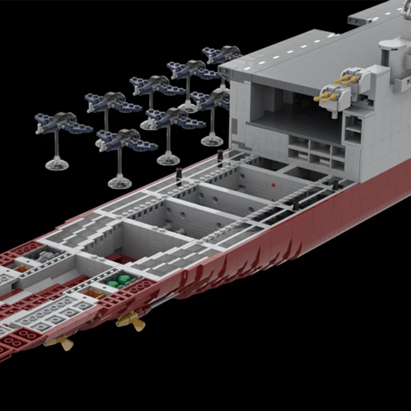 12504 pz MOC USS Intrepid CV Naugato Modello Building Blocks Costruzione FAI DA TE Idea Creativa Giocattolo di Mattoni Per Bambini Regalo Di Natale Di Compleanno