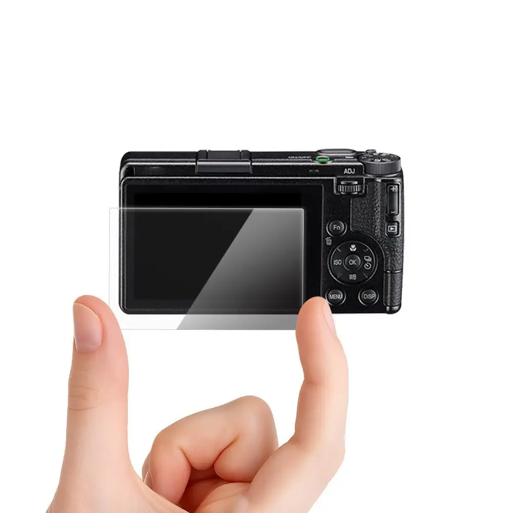 Anti Scratch Tempered Glass Screen Protector Shockproof Full Protection Camera Screen Protector HD Clear for RICOH GR IV