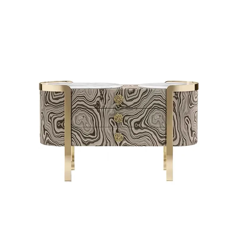 

painted solid wood porch cabinet villa corridor wall decoration dining side cabinet bedroom locker chest cabinet