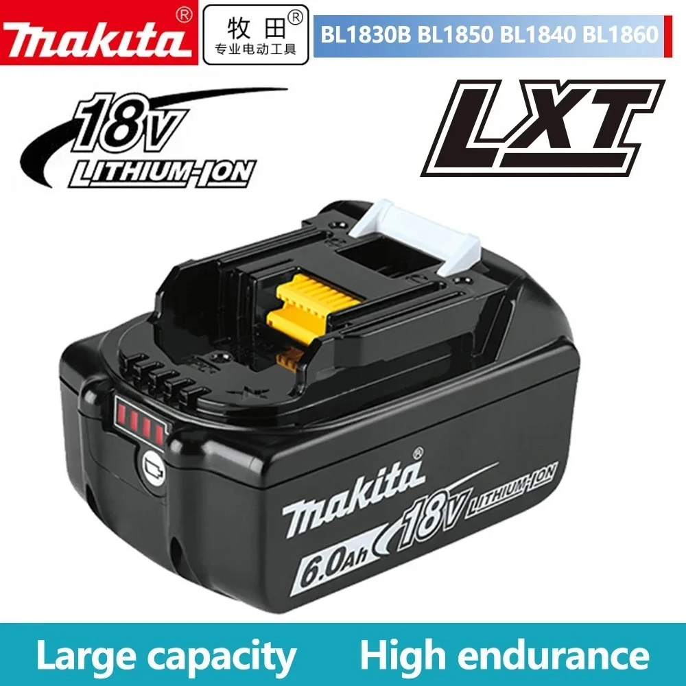 

Original Makita 6Ah/5Ah/3Ah Makita 18V Battery BL1830B BL1850B BL1850 BL1840 BL1860 BL1815 Replacement Lithium Battery