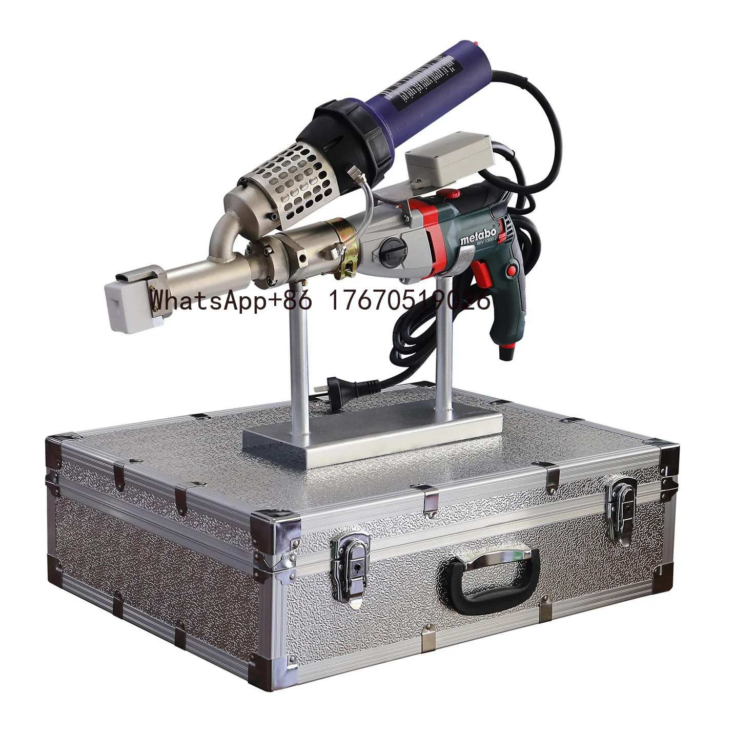 

2026-Welping WP40H 230В 3400Вт Weldy Аппарат для экструзионной сварки горячим воздухом HDPE-пластика