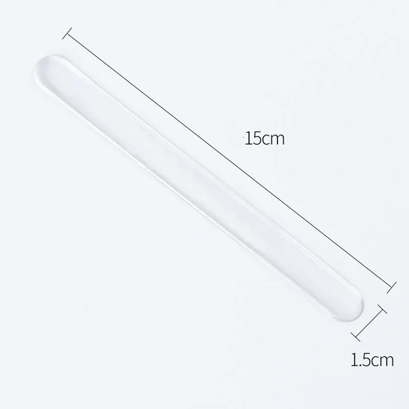 4/8/10 قطعة باب السيارة شفافة المضادة للتصادم الجانب حافة حماية الحرس حامي بار ملصقات مرآة الرؤية الخلفية حماية الشريط #5