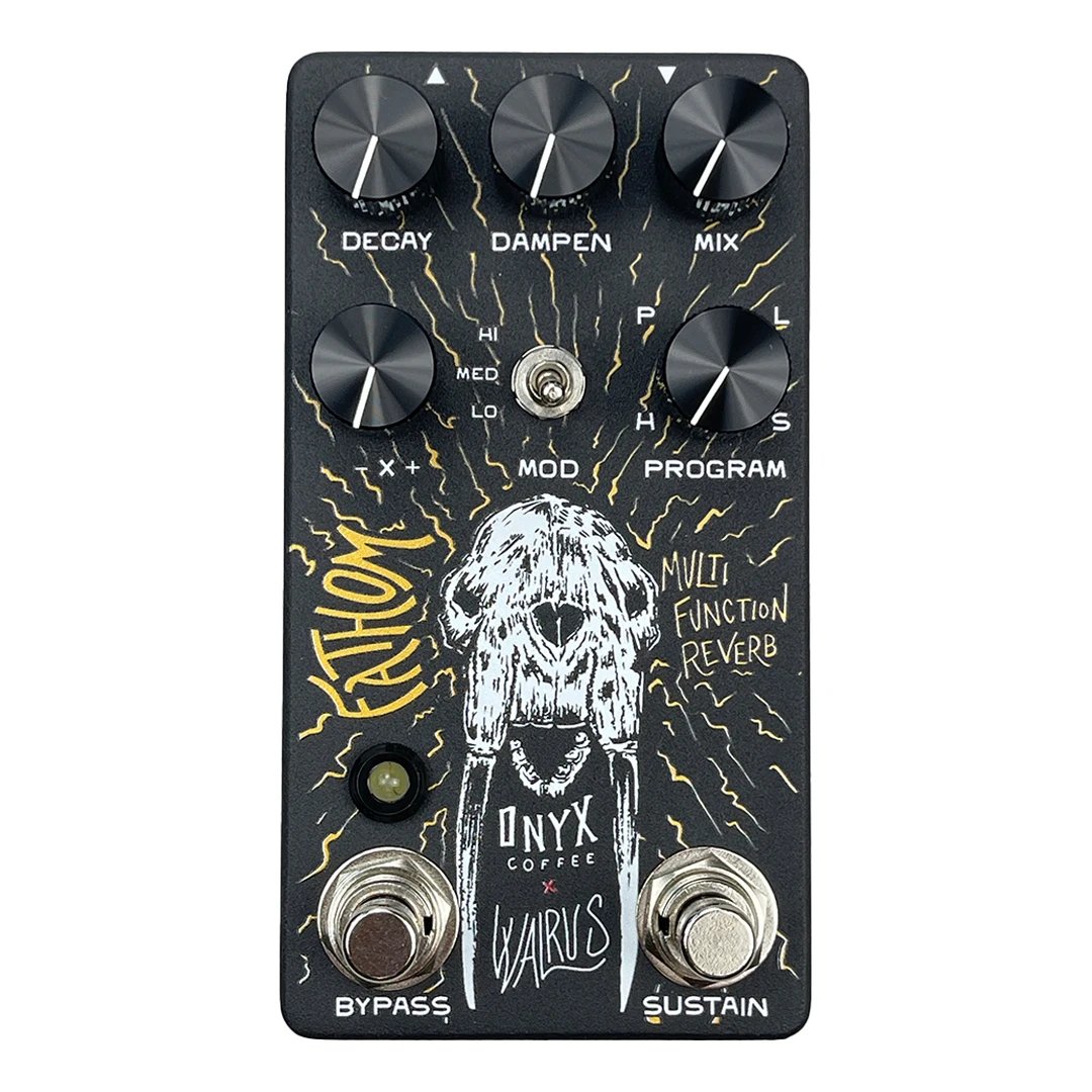ZVEX FATHOM Slo Multi Reverb Arp-87 Delay Guitar Pedal