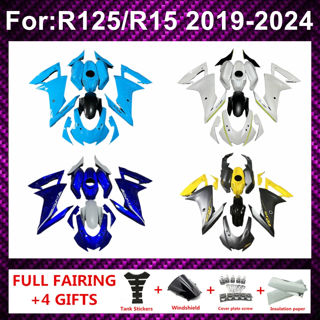 Accessories For Fit  YZF R125 R15 2019 2020 2021 2022 2023 2024 Fairings Kit Shell Custom fairing zxmt