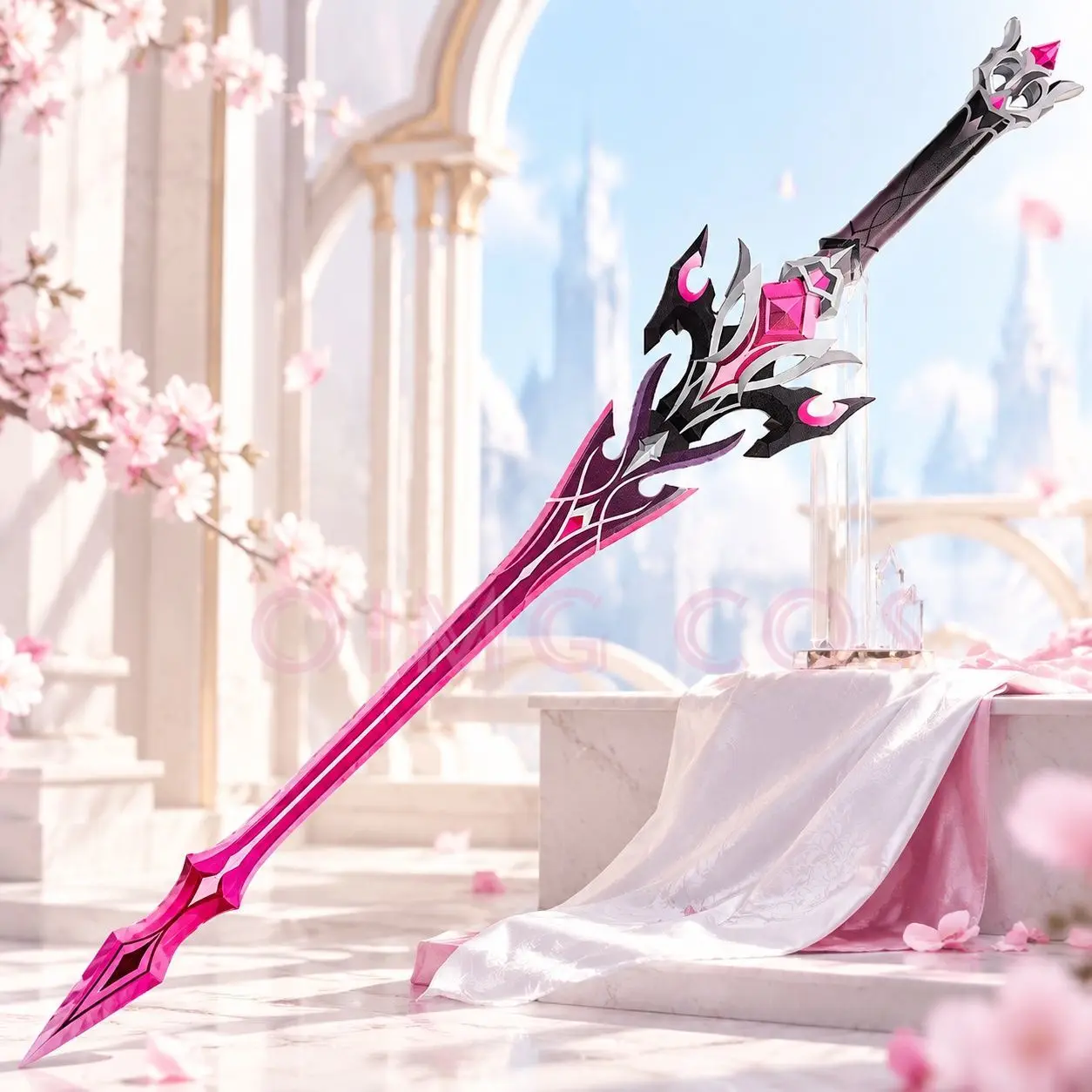 Genshin Impact Durin Athame Artis Cosplay Props Model Knife and Sword