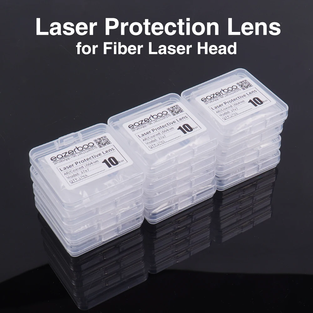 50pcs Raytools Laser Protection Window Lens Dia22.35/24.9/25.4/26.5/27.9/35/37 10kw 20kw  for WSX Precitec Raytools Laser Heads