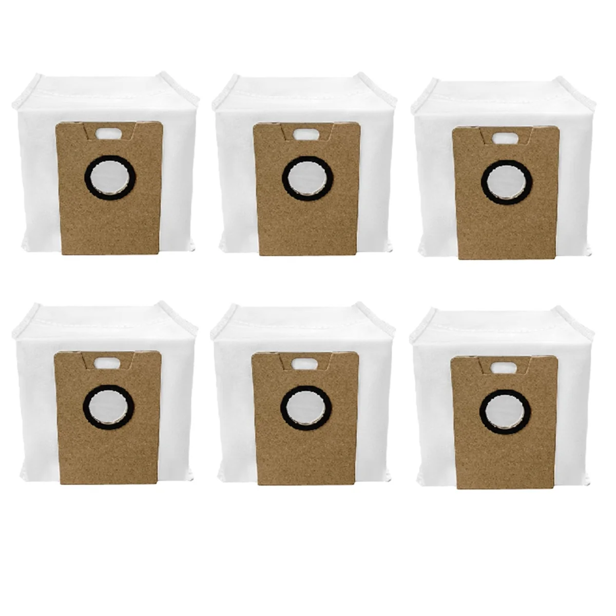 A03R 6 PCS Saco de pó para RV30 / RV20, R1 Edge, MiWhole M9 Lite, Eve Sweeper