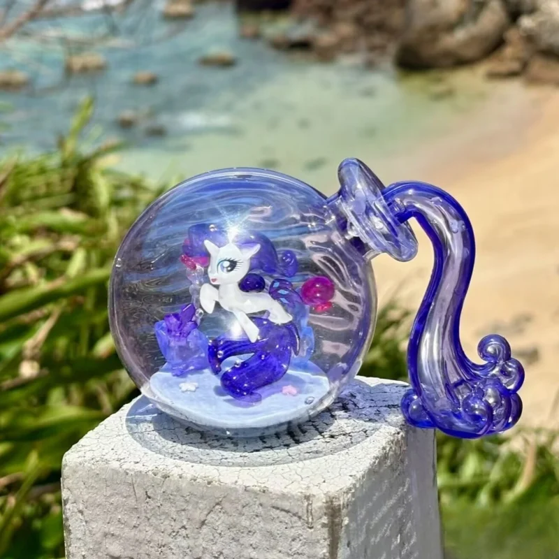 

New Genuine My Little Pony Ocean Magic Bottle Drifting Bottle Blind Box Exquisite Desktop Ornament Gift As Birthday Present